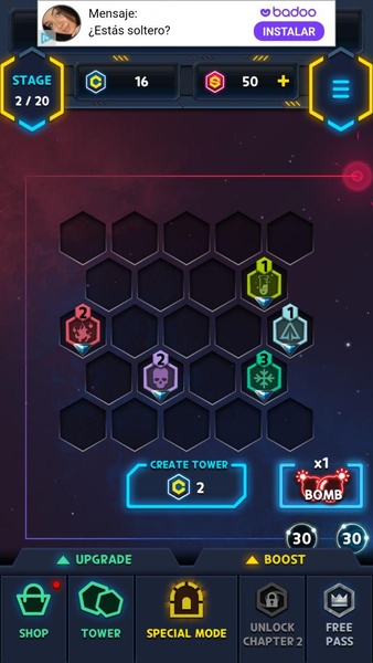 NeonMergeDefence - Preview 3