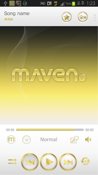 MAVEN Skin Gold (White) - Preview 4