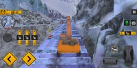 Offroad Snow Excavator Simulator screenshot 5