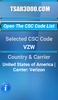 CSC Code Finder screenshot 1