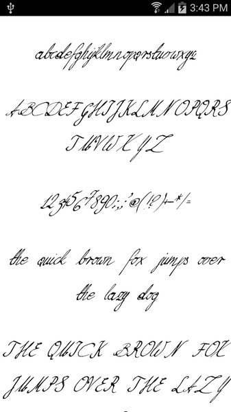 Script Fonts 50 - Preview 1
