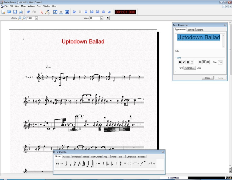 Forte Music Notation Software Review