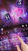 Nebula Galaxy Keyboard Backgro screenshot 4