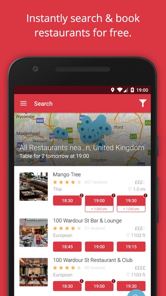 OpenTable UK - Preview 6