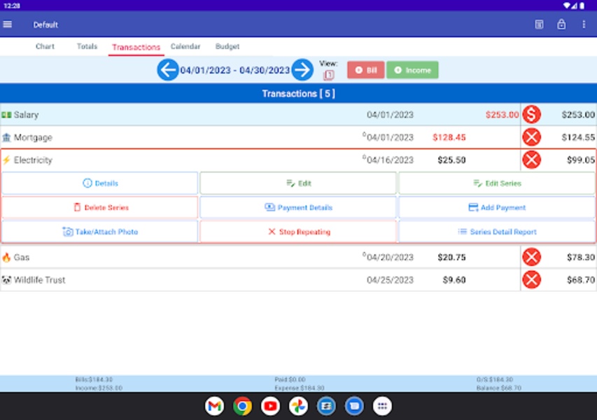 MoBill Budget - Preview 2
