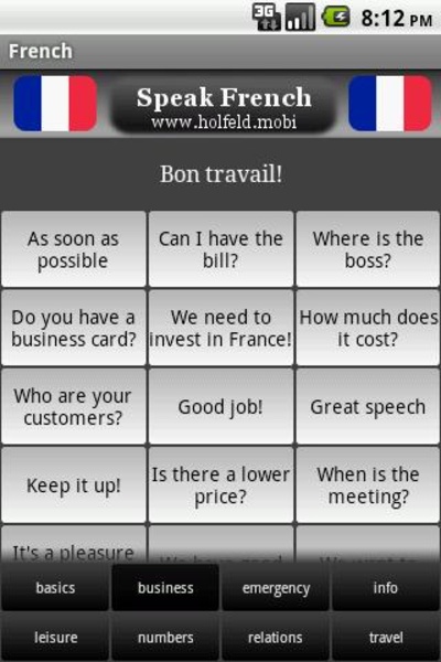 Speak French Free - Preview 1