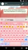 Pink Cat Emoji Keyboard screenshot 2