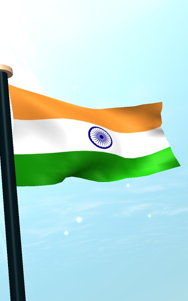 India Flag 3D Free - Preview 2