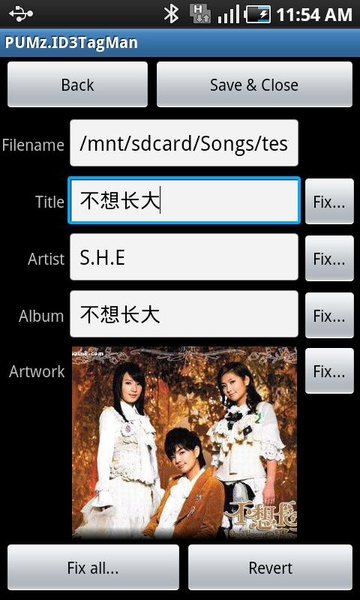 ID3TagMan: MP3 Tag Editor - Preview 3
