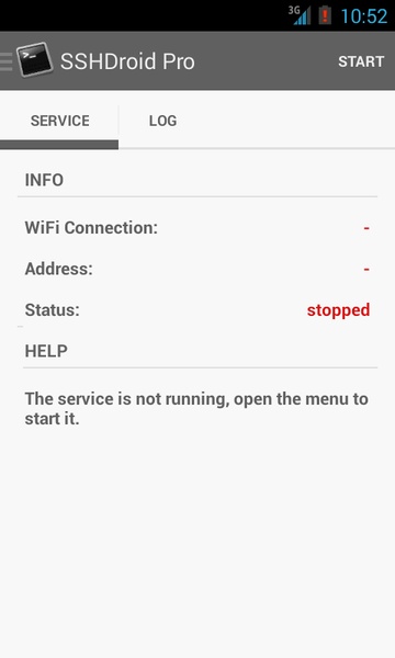 SSHDroid - Preview 6