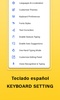 Spanish Keyboard screenshot 1