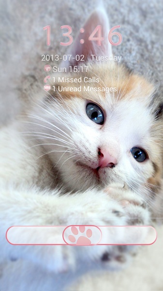 GO Locker Theme Sweet Kitty - Preview 2