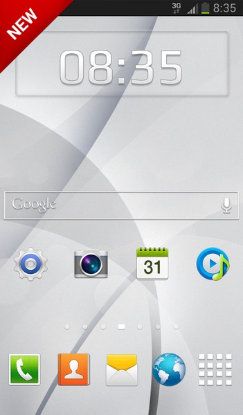 Stylish White Keyboard - Preview 1