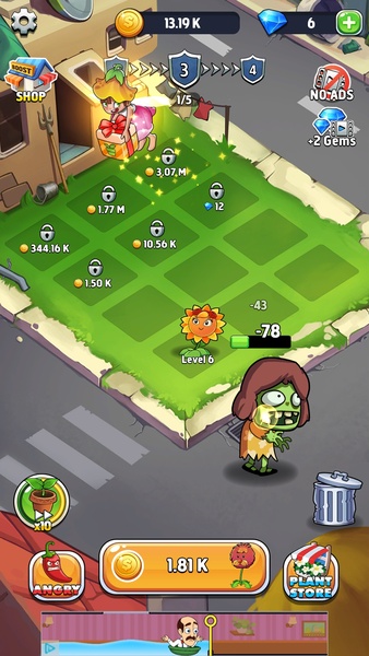 Plants vs. Zombies FREE for Android - Download the APK from Uptodown