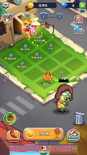 Merge Plants: Zombie Defense - Preview 8