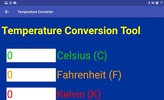 Baking Measurements and Temperature Converter screenshot 3