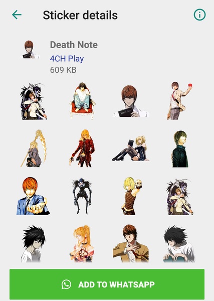 Anime Stickers - WAStickerApps - Preview 4