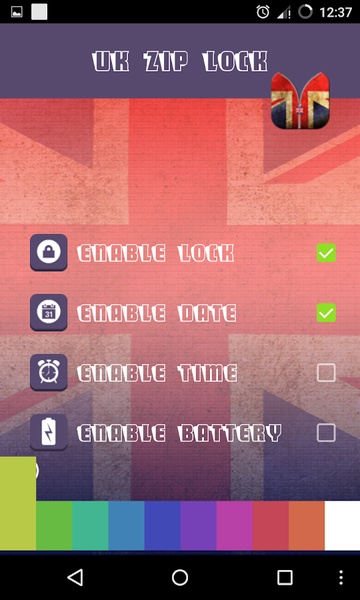 UK Zip LockScreen - Preview 2