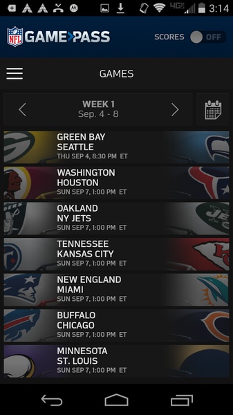 NFL Game Pass - Preview 3