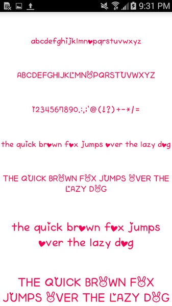 Color Fonts #6 - Preview 2
