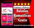 Baladas Romanticas Gratis screenshot 2