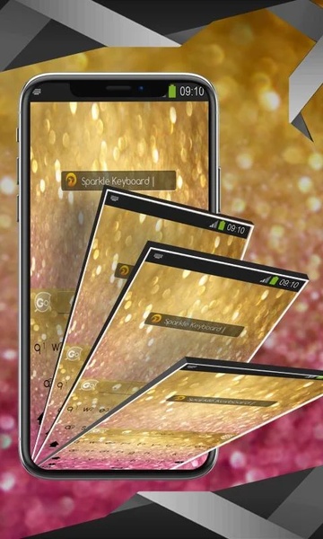 GO Keyboard Glitter Theme - Preview 7