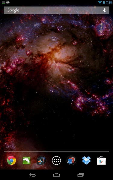 Space Galaxy Live Wallpaper - Preview 10