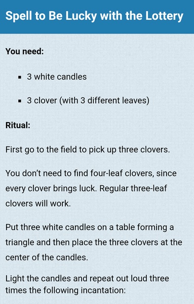 Good Luck Spells - Preview 1