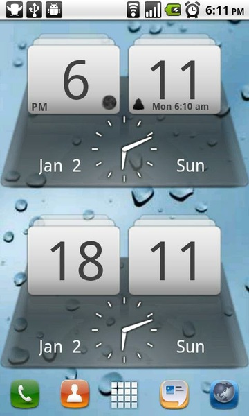 MIUI Digital Weather Clock - Preview 5