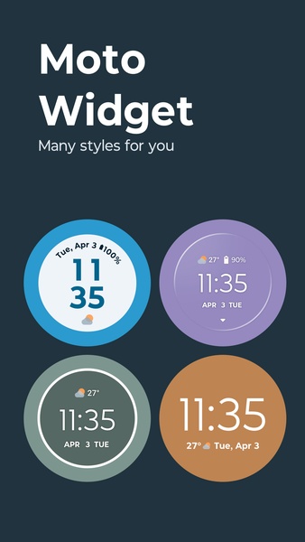 Moto Widget - Preview 1