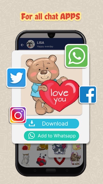HD Stickers packs for WhatsApp - Preview 3