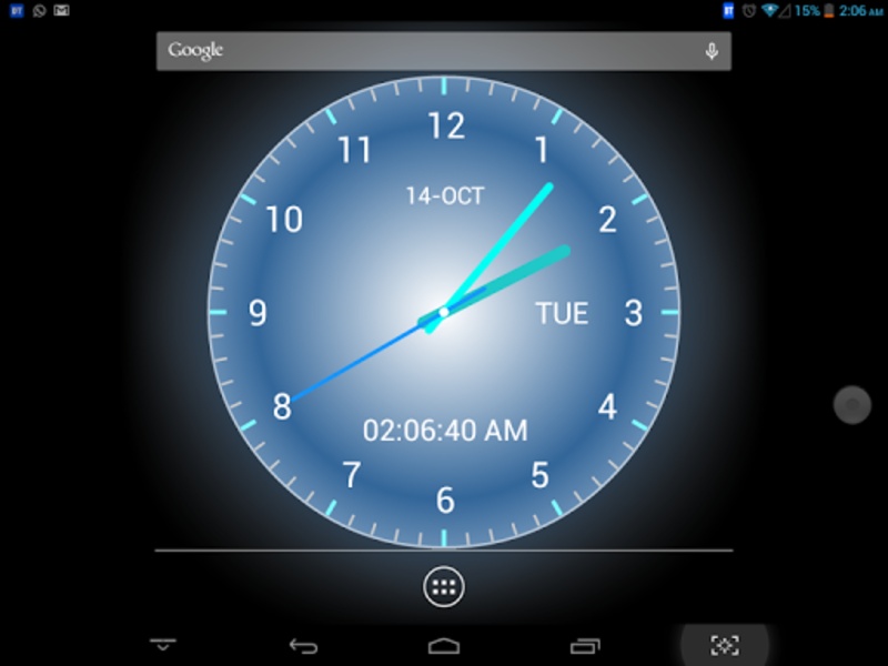 Adi Analog Clock Live Wallpaper - Preview 1