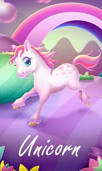 unicorn GOLauncher EX Theme - Preview 4