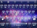 Theme x TouchPal Galaxy Glass screenshot 1