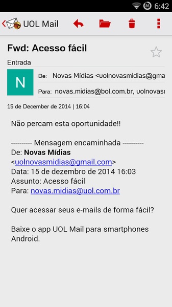 UOL Mail - Apps on Google Play