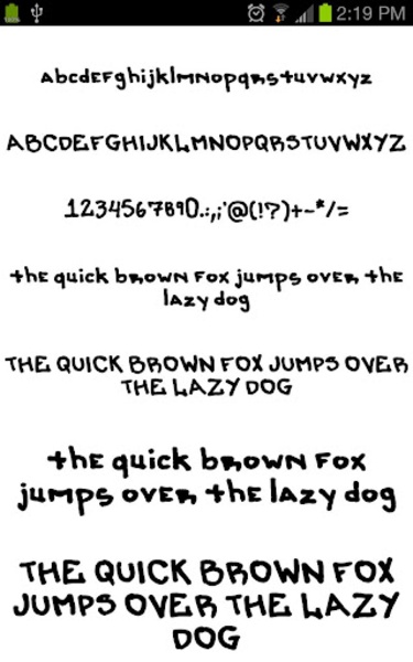Marker Fonts - Preview 5