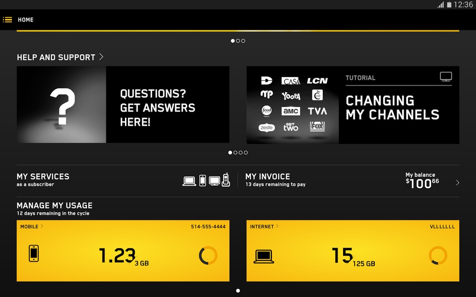User Centre + - Preview 8
