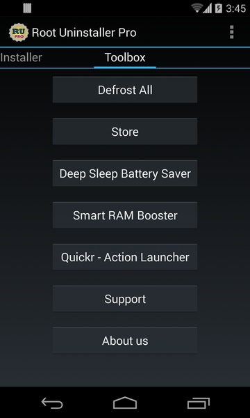 Root Uninstaller - Preview 1
