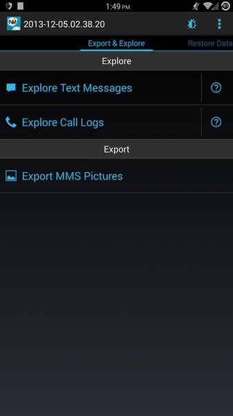 Nandroid Manager - Preview 2