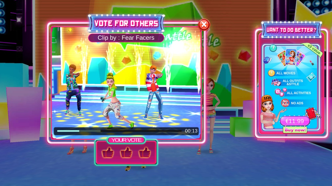 Hip Hop Dance School Game - Preview 20