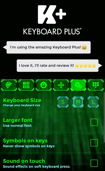 Hacker Keyboard Theme - Preview 2