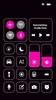 Wow Pink Neon Theme, Icon Pack screenshot 3