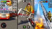 Fire Engine Truck Driving Sim screenshot 5