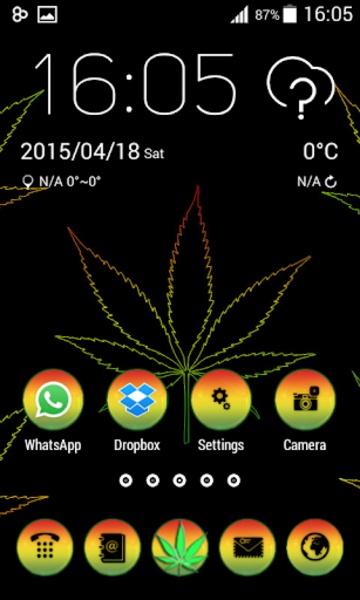 Reggae Rasta Color Theme - Preview 8