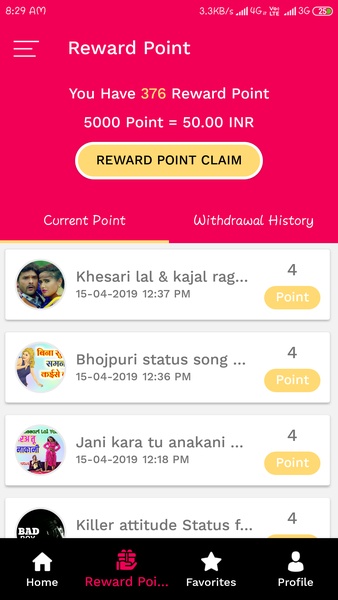 Status Video Reward - Preview 2