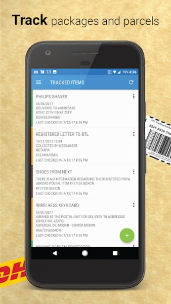 Israel Post Tracking - Preview 4