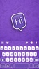 SMS Chat Purple Theme screenshot 1