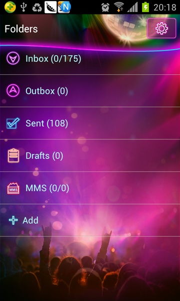GOSMS Carnival Night Theme - Preview 1