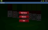 Solitare screenshot 1