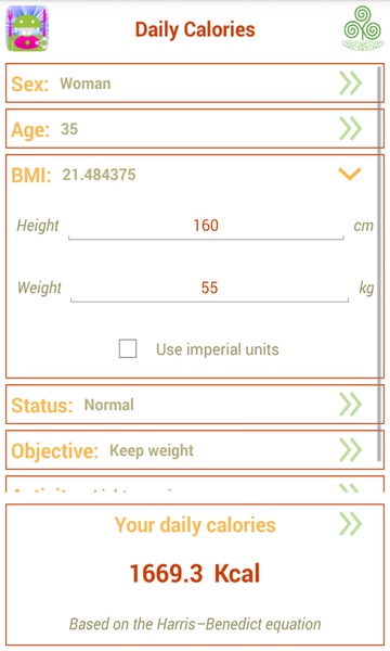 Daily Calories - Preview 4